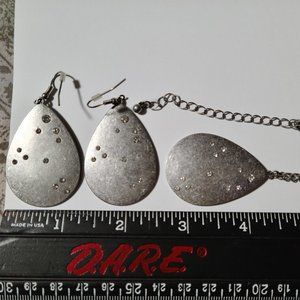 Torrid Earring and Necklace Set - Constellation motif